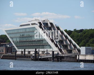 Contemporary architecture in the port of Hamburg, Germany. Stock Photo