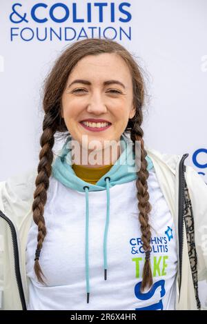 Los Angeles, USA. 11th June, 2023. Actress Amber Martinez attends Crohn's and Colitis Foundation's Los Angeles Take Steps Walk at Tongva Park, Santa Monica, CA June 11, 2023 Credit: Eugene Powers/Alamy Live News Stock Photo