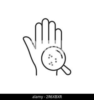 icon. Vector illustration isolated on white. Editable stroke. Stock Vector