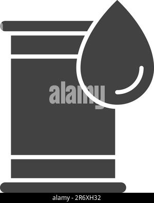 Dippel Oil icon vector image. Stock Vector