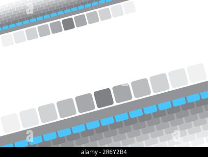 Abstract gray squares background for sample text Stock Vector