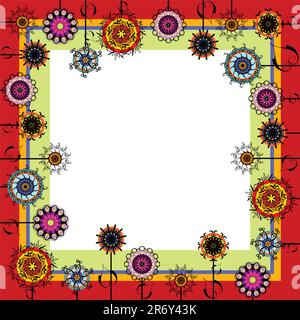 background,  this  illustration may be useful  as designer work Stock Vector