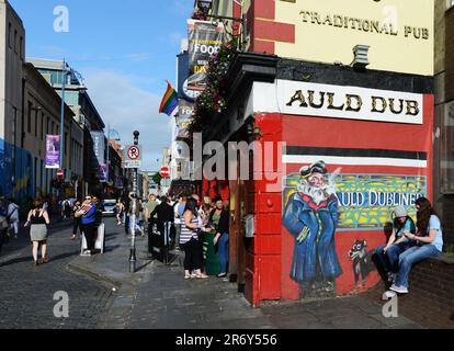 The Auld Dubliner pub in Temple Bar, Dublin, Ireland. Stock Photo