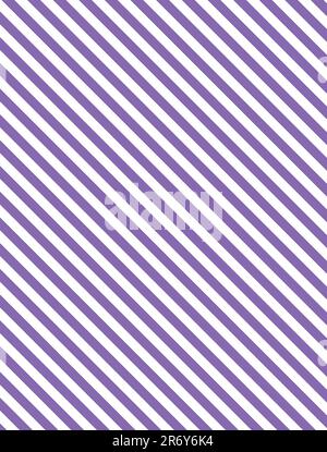 Vector, eps8, jpg.  Seamless, continuous, diagonal striped background in purple and white. Stock Vector