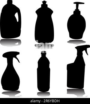 An image of a Container Set. Stock Vector