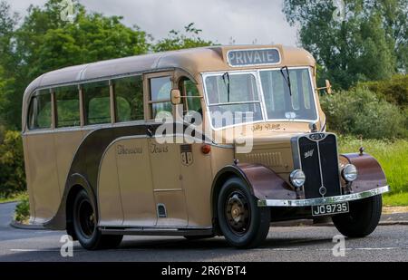 Stony Stratford,UK - June 4th 2023: 1962 blue FORD CONSUL CAPRI classic car  travelling on an English country road.stylish Stock Photo - Alamy