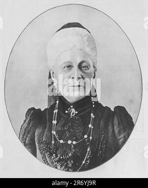 Grand Duchess Alexandra Iosifovna, born Alexandra of Saxe-Altenburg (1830-1911). Stock Photo