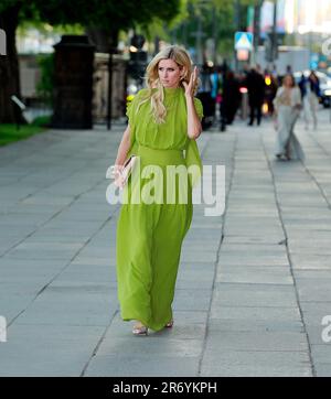 Camila Coelho arrives at Max Mara's fashion show at Stockholm City Hall,  Sweden, June 11, 2023.Photo: Karin Tornblom / TT / code 2377 Stock Photo -  Alamy