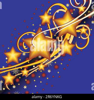 christmas,  this illustration may be useful as designer work Stock Vector