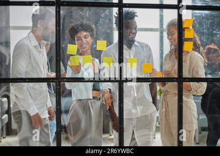 Startup and implementation of a small business project. Stock Photo