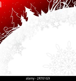 christmas background, this  illustration may be useful  as designer work Stock Vector