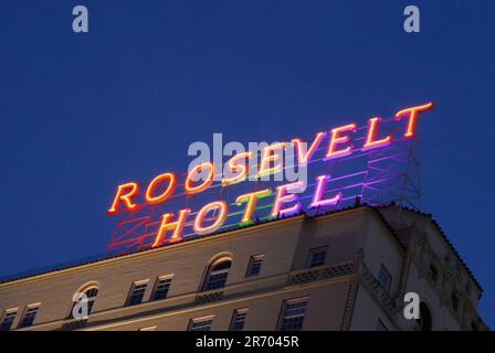 Los Angeles, California, USA 9th June 2023 Roosevelt Hotel on June 9, 2023 in Los Angeles, California, USA. Photo by Barry King/Alamy Stock Photo Stock Photo