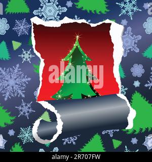 christmas,  this  illustration may be useful  as designer work Stock Vector
