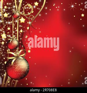 christmas,  this  illustration may be useful  as designer work Stock Vector