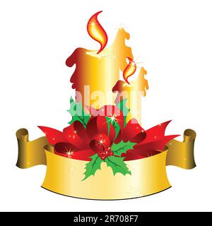 christmas,  this  illustration may be useful  as designer work Stock Vector