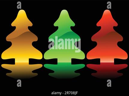 fir,  this  illustration may be useful  as designer work Stock Vector