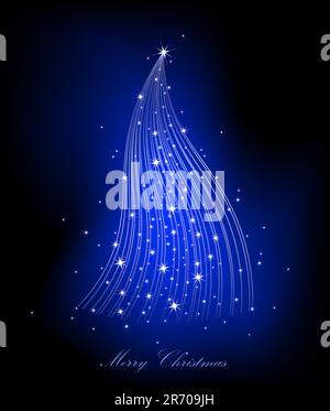christmas background, this illustration may be useful as designer work Stock Vector