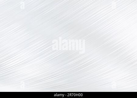 Silver festive background with white light lines. Light gray gradient. Stock Photo