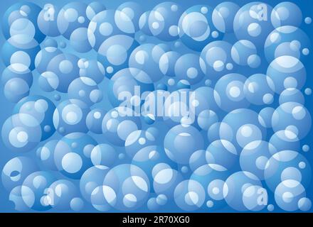 Blue wave background Stock Vector