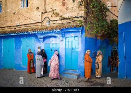 Morocco. Chefchaouen. daily life Stock Photo