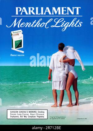 Vintage "Playboy" magazine April 1998 issue advert, USA Stock Photo - Alamy