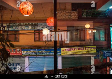 Nepal. Kathmandu. local restaurant Stock Photo