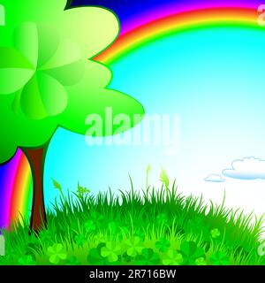 patrick,  this  illustration may be useful  as designer work Stock Vector