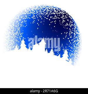 christmas background, this  illustration may be useful  as designer work Stock Vector