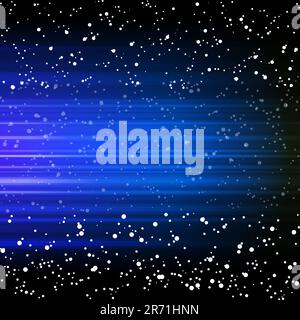 Abstract blue background. Vector Illustration Stock Vector