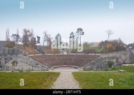 Archaeological site, Augusta Raurica, Augst, Switzerland Stock Photo