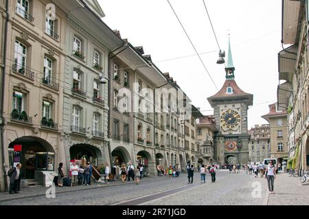 Switzerland, Bern, Clock tower Stock Photo