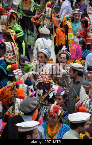 Pakistan. Brum. Kalash festival Stock Photo