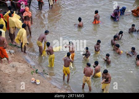 India. Orissa. Rananpur. Danda yatra rite Stock Photo