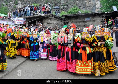 Pakistan. Brum. Kalash festival Stock Photo