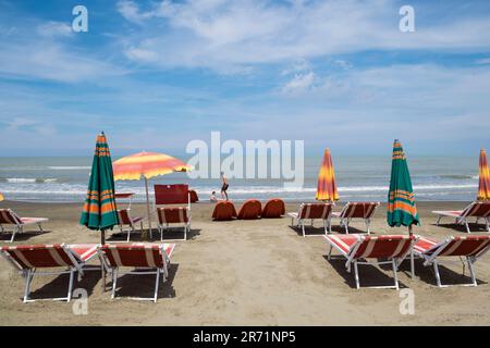 Albania. Divjake. the beach Stock Photo