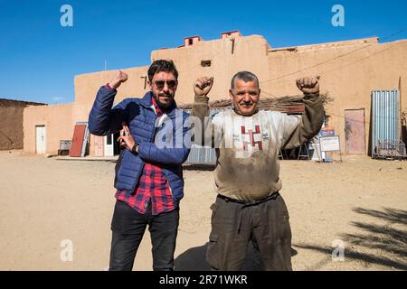 Morocco. Alnif. daily life Stock Photo