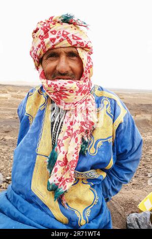 Portrait. sorrounding of taouz. morocco Stock Photo