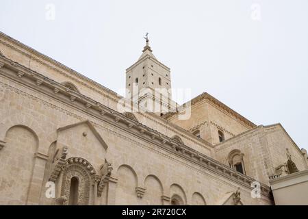 Italy. Matera. Madonna della Bruna and Sant'Eustachio church Stock Photo