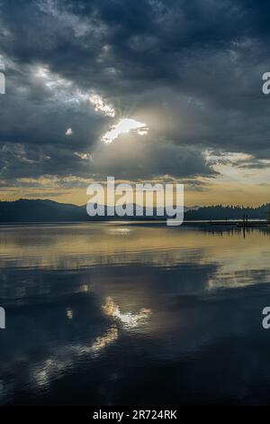 Chatcolet Lake at the Heyburn State Park in Idaho Stock Photo