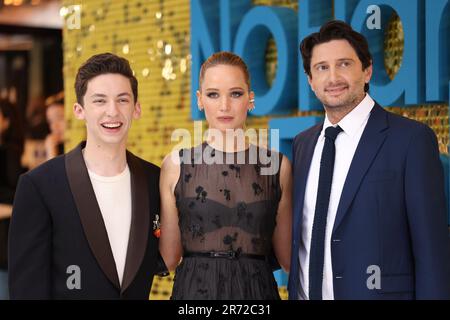 Jennifer Lawrence attends the premiere for No Hard Feelings at AMC  Lincoln Square on Tuesday, June 20, 2023, in New York. (Photo by Evan  Agostini/Invision/AP Stock Photo - Alamy