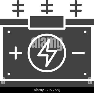 Power Transformer icon vector image. Suitable for mobile application web application and print media. Stock Vector