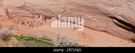 Antelope House. Photograph of a ruin at Canyon de Chelly National Monument, Chinle, Arizona, USA. Stock Photo