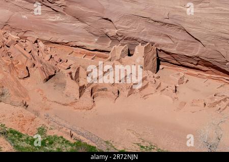 Antelope House. Photograph of a ruin at Canyon de Chelly National Monument, Chinle, Arizona, USA. Stock Photo