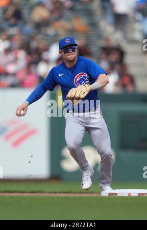 2023 London Series (Cubs vs. Cardinals): Game-Used Jersey - Nico Hoerner #2