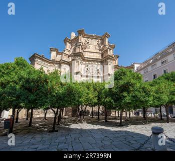 Royal Monastery of St. Jerome (San Jeronimo de Granada) - Granada, Andalusia, Spain Stock Photo