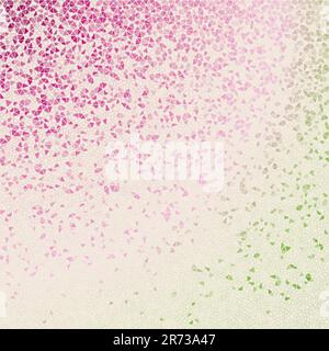 Abstract geometric background. Astonishing scattered low poly triangles with colored gradient. Awesome vector illustration. Stock Vector