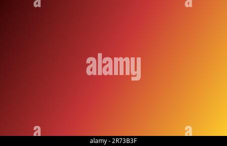 seamless gradient blurred on dark red, yellow colors. abstract design background texture. Vector illustration graphic template for banner Stock Vector