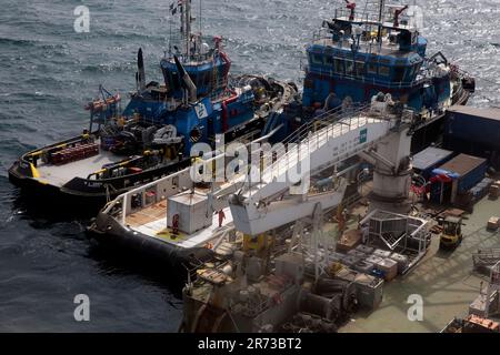 Hodiedah, Yemen. 12th June, 2023. A View Of The Beleaguered Fso Safer 