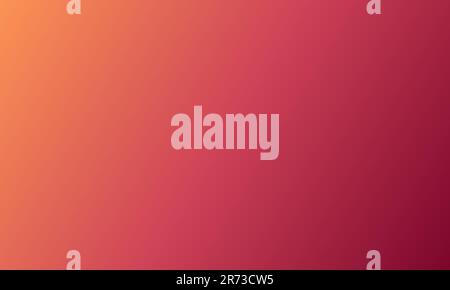Light gradient on orange colors. Smooth abstract design background template. blurred vector illustration texture Stock Vector