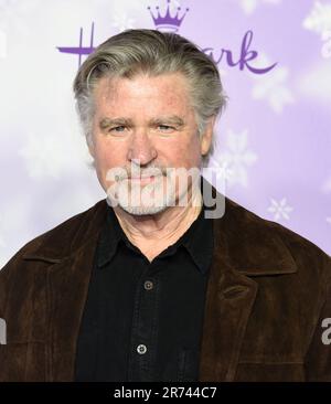 Pasadena, USA. 12th June, 2023. Actor Treat Williams, a star of television, stage and film, died in a motorcycle accident today in Vermont at the age of 71. January 8, 2016 Pasadena, Ca. Treat Williams Hallmark Channel and Hallmark Movies and Mysteries Winter 2016 Television Critics Association Press Tour Event held at the Tournament of Roses House © Janet Gough/AFF-USA.COM Credit: AFF/Alamy Live News Stock Photo